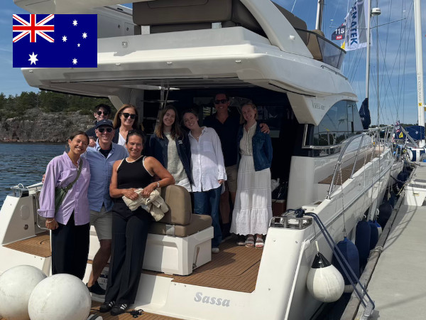 Family and friends from Australia