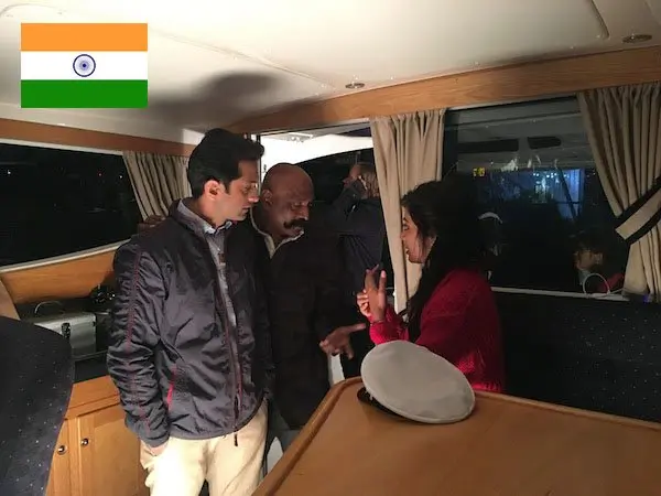 Recording of Indian commercial