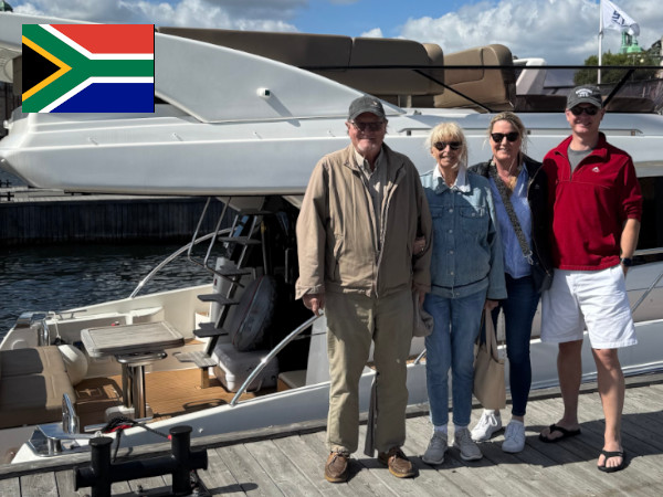 Guests from South Africa